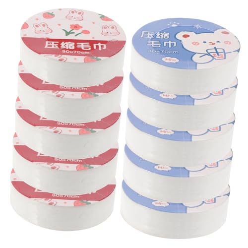 Gatuida 10stücke Einweg Komprimiert Handtücher Multifunktions Waschbar Tabletten Für Reisen Outdoor von Gatuida