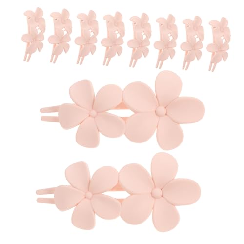 Gatuida 10 Stück Teiliges Große Matte Blumen haarklammern für Dickes Haar Stilvolle Rutschfeste Seitenclips Vielseitige Damen Haarspangen für Alltag und Festliche Anlässe von Gatuida