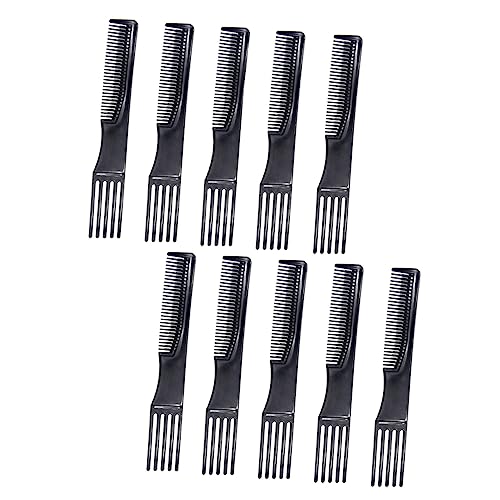 Gatuida 10 Stück Teiliges Haarkamm aus Langlebigem Kunststoff Antistatisch mit Mittigem Griff für Einfaches Styling Kompakt und Leicht für Damen Herren Friseure und Täglichen Gebrauch von Gatuida