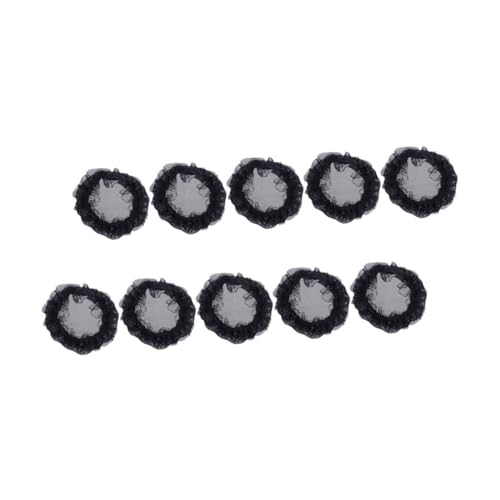 Gatuida 10 Stück Teiliges Spitzen Haarnetz Elastisch Transparent Haarnetz Haarschmuck Damen Ballett Tanz Frisur Zubehör Leicht Atmungsaktiv Langlebig von Gatuida