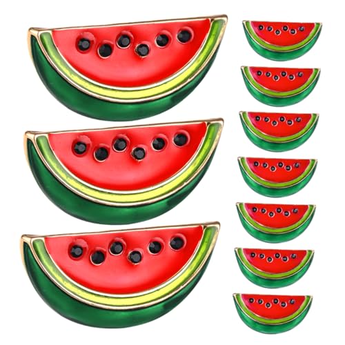 Gatuida 10 Stück Wassermelonen Brosche Kreative Cartoon Anstecknadel für Frauen Leichte und Tragbare Brosche für Mode für Kleidung Taschen und Hüte Gatuida 10 Stück Wassermelonen Brosche Kreative Cartoon Anstecknadel für Frauen Leichte und Tragbare Brosche für Mode für Kleidung Taschen und Hüte von Gatuida