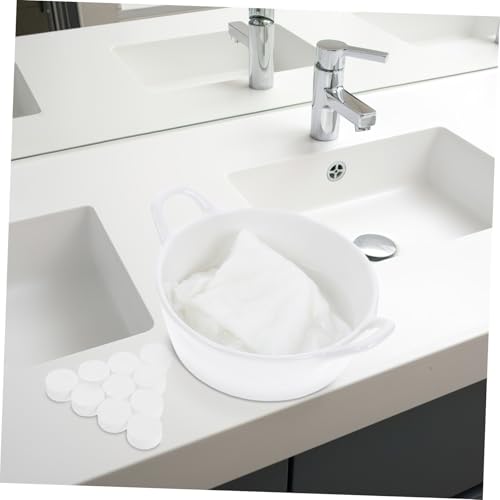 Gatuida 100 Stück Einweg Komprimierte Handtücher aus Hautfreundlicher Baumwolle Tragbare Reise Reinigungstücher mit Hoher Wasseraufnahme Biologisch Abbaubar und Praktisch für Freizeit und von Gatuida