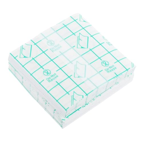 Gatuida 100 Stück Einweg Make up Handpalette Selbstklebende Kosmetik Mischpalette Hautfreundlich für Foundation Lippenstift Lidschatten Nagelfarben Zufällige Farbe Zufällige Farbe von Gatuida