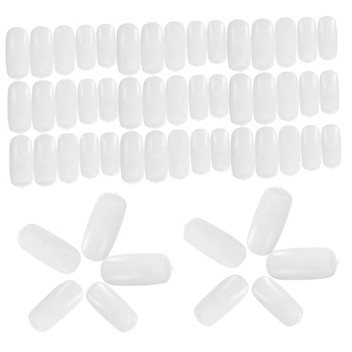 Gatuida 100 Stück Nagelkunst Übungstips Weiß Nagelspitzen Display Sticks Für Nagellack Farbproben Praxis Nägel Aufkleben Gelnägel Maniküre Übungshände Nail Art Salon Nail Polish Color von Gatuida