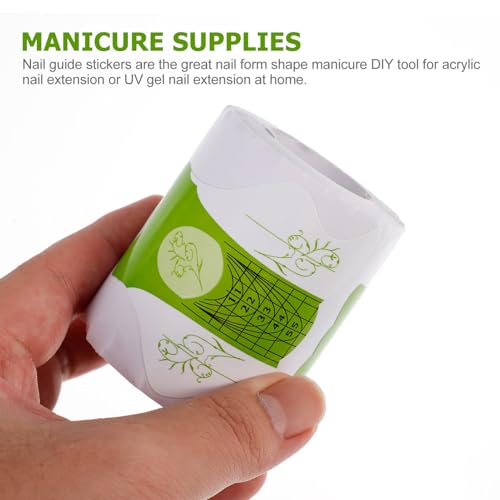 Gatuida 100 Stück Nagelverlängerungs papier Selbstklebende Maniküre anleitung DIY Nail Art Supplies mit Rasterlinien für Präzise French Mandel Sargnagel formen Geeignet für Profis und Gatuida 100 Stück Nagelverlängerungs papier Selbstklebende Maniküre anleitung DIY Nail Art Supplies mit Rasterlinien für Präzise French Mandel Sargnagel formen Geeignet für Profis und von Gatuida