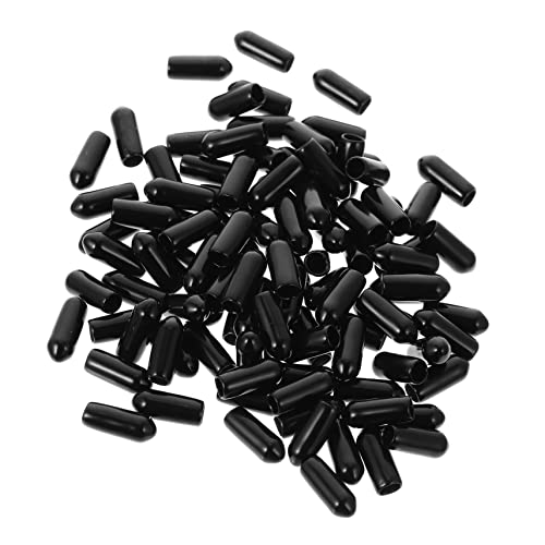 Gatuida 100 Stück Teiliges Gummi Endkappen für Haarreifen Langlebige Kopfbügel Endstücke für DIY Haar Accessoires Groß Breit Vielseitig Einsetzbar für Bastelbedarf von Gatuida