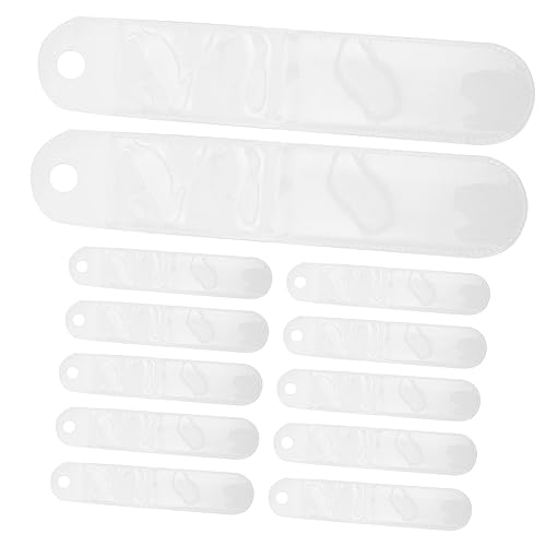 Gatuida 100 Stück Teiliges Transparenter Stifttaschen Kompakte Federmäppchen Praktische Einzelschutzhüllen für Füller und Kugelschreiber Vielseitige Aufbewahrung für Schule Büro von Gatuida