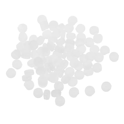 Gatuida 100stücke Ohrring-heberverschlüsse Aus Klarem Silikon Ohrring-pads Zum Anklipsen Ohrring-konverter Für Ohrstecker Sport-ohrring-abdeckungen Langlebige Schmuckverschlüsse von Gatuida