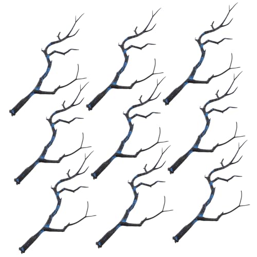 Gatuida 10Stücke Künstliche Äste Kunststoff Geweih Dekoration für Halloween Weihnachts Events Vielseitige Deko Zweige für Kreative Heimgestaltung Festliche Feiern von Gatuida