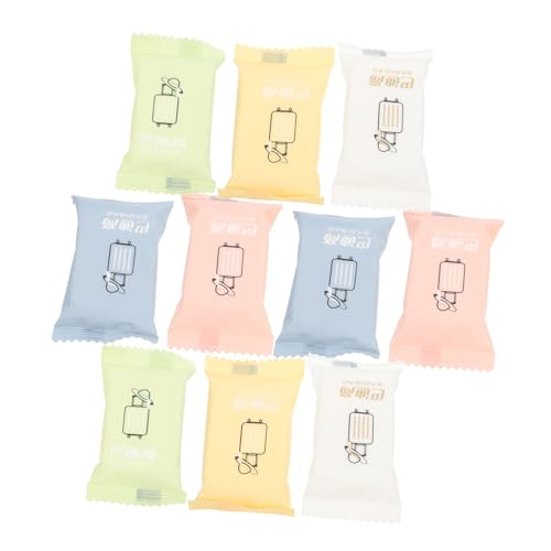 Gatuida 10stücke Komprimiertes Gesichtstuch Aus Baumwolle Pack Einweg-handtuch Für Reise Und Outdoor Hoher Wasseraufnahmevermögen Geeignet Für Gesichtspflege Und Kosmetikentfernung von Gatuida