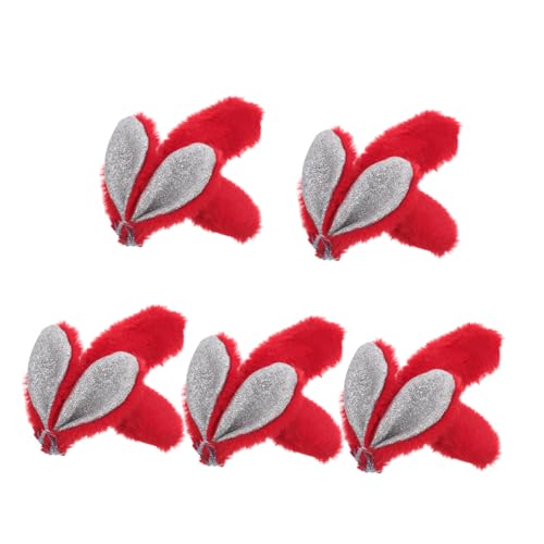 Gatuida 10stücke Multifunktionale Dekorative Hasenohren Hasenohren-kopfbedeckung Kawaii Haarschmuck Für Mädchen Diy-bastelarbeiten Für Haarspangen Zubehör Für Osterdekorationen von Gatuida