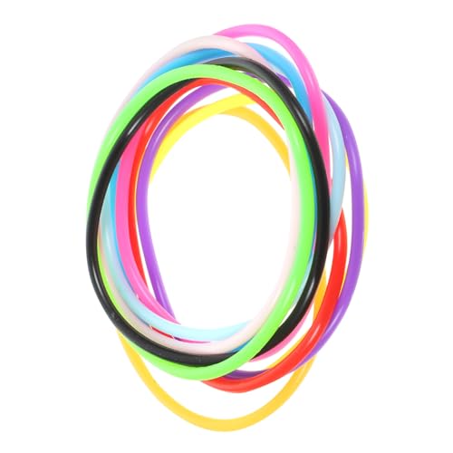 Gatuida 10stücke Silikon Gelee Armbänder Farbige Party Armbänder Silikonarmband Bunt Silikonarmband Diy Dehnbar Outdoor Handschlaufe Gelee Jahre Erwachsenengröße von Gatuida