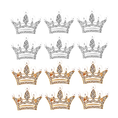 Gatuida 12 Stück Damenbroschen Krone Broschen Anstecknadel für Kleidung und Hüte Elegantes Design Sicher und Langlebig für Frauen Gatuida 12 Stück Damenbroschen Krone Broschen Anstecknadel für Kleidung und Hüte Elegantes Design Sicher und Langlebig für Frauen von Gatuida