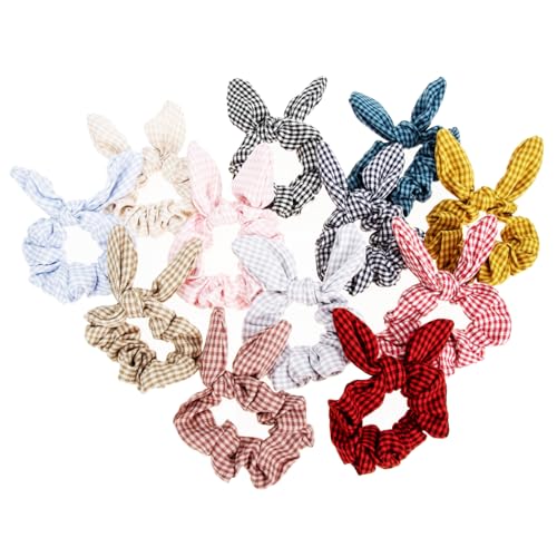 Gatuida 12 Stück Haarschmuck mit Hasenohr Design Elastische Haargummis für Damen Weich und Schonend für Haar für Partys und Täglichen Gebrauch Gatuida 12 Stück Haarschmuck mit Hasenohr Design Elastische Haargummis für Damen Weich und Schonend für Haar für Partys und Täglichen Gebrauch von Gatuida
