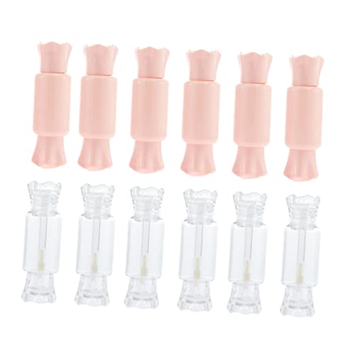 Gatuida 12 Stück Lippenfarbe Behälter Handmade Lip Gloss Tube und Transparent für Diy Lip Gloss und Kosmetikaufbewahrung von Gatuida