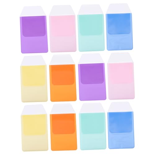 Gatuida 12 Stück Teiliges Buntes Medizinisches Stiftetui aus PVC Tragbare Dicke Arzttasche für Krankenschwestern und Ärzte Praktischer Organizer für Stifte und Schreibutensilien im von Gatuida