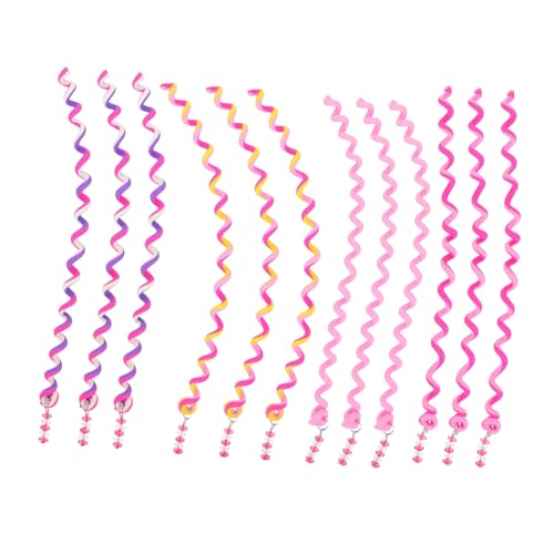 Gatuida 12 Stück Teiliges Haarflecht Mädchen Bunte Spiral zöpfe Innovatives Haarstyling werkzeug Einfache Anwendung für DIY frisuren und Salon training von Gatuida