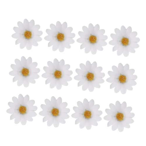 Gatuida 12 Stück Teiliges Mini daisy Haarklammern für Mädchen Weiße Blumen Haarspangen Vielseitiger Haarschmuck zum Fixieren von Dünnem und Dickem Haar Geeignet für Alltag Party und von Gatuida