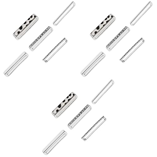 Gatuida 15 STK Riemenverzierung Band Silikonring Smartwatch Armband Charme Leoparden- Armband- -Charme Armbandring Ringuhr Dekorativ Metall Ring Ring Leopardenmuster von Gatuida