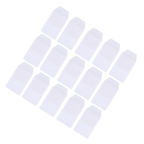 Gatuida 15 Stück PVC Transparenter Stifttasche Teilig Auslaufsicher mit Großem Fassungsvermögen für Ärzte und Pflegepersonal Praktischer und Sauberer Taschen Organizer für Stifte und von Gatuida
