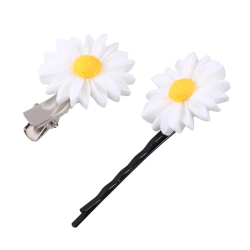 Gatuida 16 Stück Teiliges Kleine Daisy Haarklammern Langlebige Bobby Pins Modische Haarnadeln für Damen und Mädchen Vielseitig für Alltag und Besondere Anlässe Bezaubernder Blumenschmuck von Gatuida