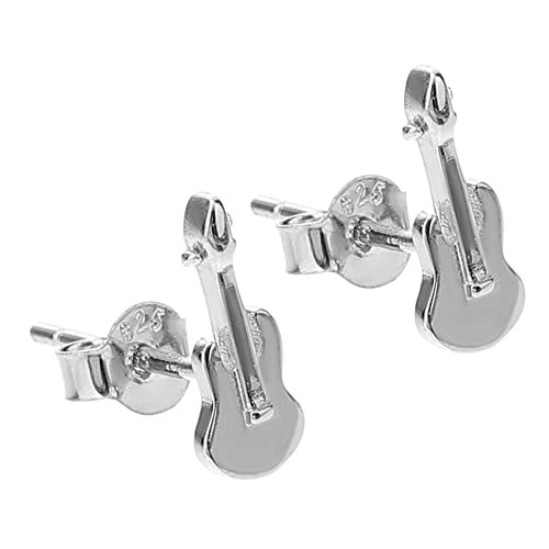 Gatuida Gitarren Ohrstecker für Damen Kreative Ohrringe 925 Stück Silber Stylische Ohrstecker Ohrschmuck für Frauen Gatuida Gitarren Ohrstecker für Damen Kreative Ohrringe 925 Stück Silber Stylische Ohrstecker Ohrschmuck für Frauen von Gatuida