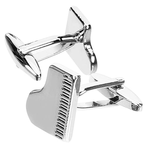 Gatuida 1Paar Klavierdesign Manschettenknöpfe für Herren Cufflinks für Formelle Anlässe Kreative Shirt Accessoires mit Hochwertiger Politur und Angenehmer Haptik von Gatuida