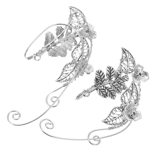 Gatuida Elfen Ohr Clips für Damen Legierung Ohrmanschetten Modischer Ohrclip für Cosplay Hypoallergen Nickel Frei für Besondere Anlässe und Alltag Gatuida Elfen Ohr Clips für Damen Legierung Ohrmanschetten Modischer Ohrclip für Cosplay Hypoallergen Nickel Frei für Besondere Anlässe und Alltag von Gatuida