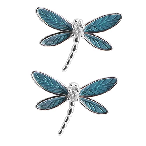 Gatuida Libellen Ohrstecker Damen Modische Silberohrringe S925 Leichte Und Langlebige Ohrringe in Libellenform Für Partys Geschenke Freizeit Und Besondere Anlässe von Gatuida
