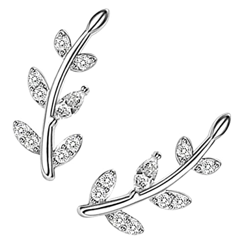 Gatuida 1Paar Ohrkletterer Ohrringe für Damen Ohrringe mit Blattmotiv Leicht und als für Junge Mädchen Trendiger Modeschmuck Nickelfrei Gatuida 1Paar Ohrkletterer Ohrringe für Damen Ohrringe mit Blattmotiv Leicht und als für Junge Mädchen Trendiger Modeschmuck Nickelfrei von Gatuida