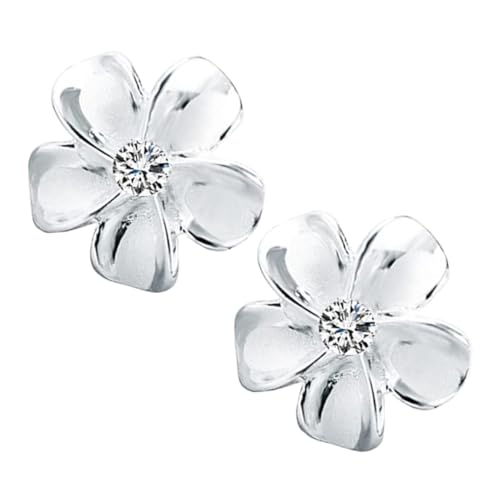 Gatuida 925 Silber Blumenohrringe für Frauen Einfache Dekorative Ohrstecker Mädchenohrringe Hautfreundlich und für Verschiedene Anlässe von Gatuida