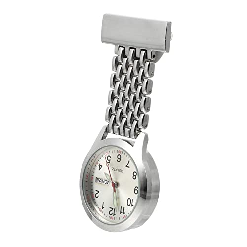 Gatuida 1Pc Pflege Tragbare Krankenschwester Männer Schmuck Glas Geburtstag Tasche Mütter Uhr - Mit Personal Handabzeichen Clip-On Klinik Praktisch Für Studenten Sanitäter von Gatuida