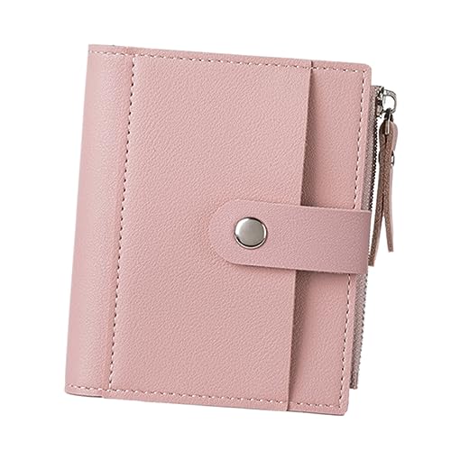 Gatuida Damenbrieftasche Aus Hochwertigem Kreditkartenetui Mit Vielen Fächern Geldbörse Für Frauen in Rosa Leicht Und Praktisch Zum Verstauen in Taschen Und Hosentaschen von Gatuida