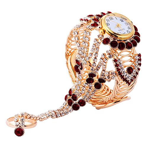 Gatuida Freizeituhr Damenuhr Aus Legierung Quarzuhr Stilvolle Damenarmbanduhr Für Mädchen Uhr von Gatuida