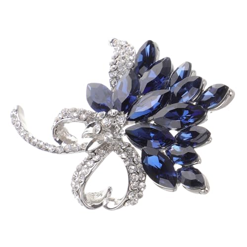 Gatuida 1Stück Fashion Crystal Brosche für Frauen Stilvolle Brustnadel Hochwertigem Legierungsmaterial für Partykleidung Besondere Anlässe von Gatuida