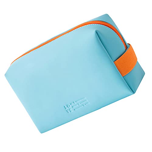 Gatuida 1Stück Mini Make Up aus PU Stilvolle Kosmetiktasche für Damen für Reisen Großer Kapazität für Lippenstift Augenbrauenstift und Mehr von Gatuida