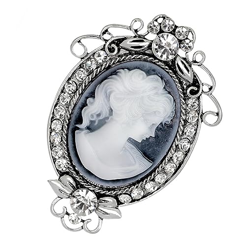Gatuida 1Stück Retro Harz Brosche für Damen Strassstein Anstecknadel Ergänzung für Kleidung Hüte Schals für Hochzeiten Partys Gatuida 1Stück Retro Harz Brosche für Damen Strassstein Anstecknadel Ergänzung für Kleidung Hüte Schals für Hochzeiten Partys von Gatuida