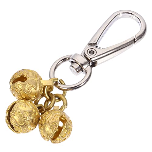 Gatuida 1Stück Schlüsselanhänger mit Glocke DIY Dekorationsanhänger für Taschen Schlüsselketten Hochwertiges Zubehör für Kreatives Handwerk Stilvolle Gatuida 1Stück Schlüsselanhänger mit Glocke DIY Dekorationsanhänger für Taschen Schlüsselketten Hochwertiges Zubehör für Kreatives Handwerk Stilvolle von Gatuida