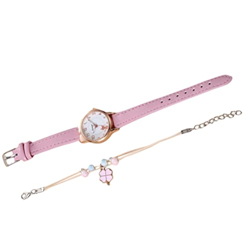 Gatuida 1satz Damen Armbanduhr Mit Katzenmotiv Elegante Armbanduhr Mit Verstellbarem Armband Teiliges Mit Handgelenkschmuck Für Freizeit Und Besondere Anlässe von Gatuida
