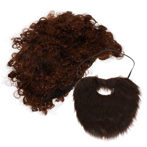 Gatuida 1satz Piraten Kostüm Mit Perücke Und Cosplay Zubehör Für Halloween Und Mottopartys Wiederverwendbar Und Enthält Kurzhaar- Und Explosion-wig von Gatuida