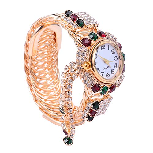 Gatuida 1stück Damen Armbanduhr Legierung Quarzuhr Mit Glänzender Oberfläche Geeignet Für Alltag Accessoire Für von Gatuida