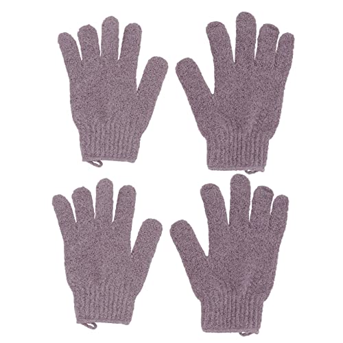 Gatuida 2 Paar Badehandschuhe Fünf Körperbürstenhandschuh Handschuhe Für Männer Erwachsene Badehandschuh Peeling Bath Handschuh Schrubbber Peeling-handschuh Fausthandschuh Griff Violett Gatuida 2 Paar Badehandschuhe Fünf Körperbürstenhandschuh Handschuhe Für Männer Erwachsene Badehandschuh Peeling Bath Handschuh Schrubbber Peeling-handschuh Fausthandschuh Griff Violett von Gatuida