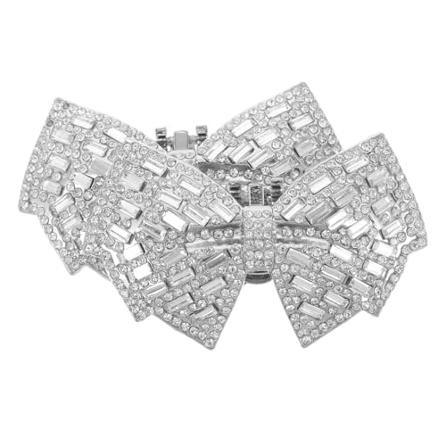 Gatuida 2 STÜCK Dekorative Schuhclips für Damen Glitzer Schleifen Schuhaccessoires Abnehmbare Schnallen für Hochzeit und Partys Vielseitig für High Heels Sandalen und Flats von Gatuida