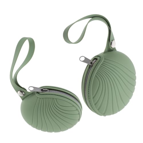 Gatuida 2 STÜCK Silikon Aufbewahrungstasche Waschbar Leicht Tragbar Multifunktional für Schnuller Münzen und Kleine Gegenstände Reise Büro Schule von Gatuida