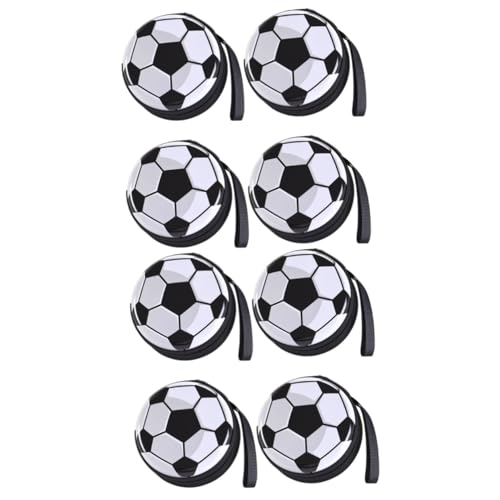Gatuida 2 Sätze Fußball Aufbewahrungsbox Q Ausbildung Fußball Geldbörse Zinn Für Sport Süssigkeiten Aufbewahrungsbox Fussballdeko Fußball-wechseltasche Tasche Wechseln Schleife 4 Stück * 2 von Gatuida
