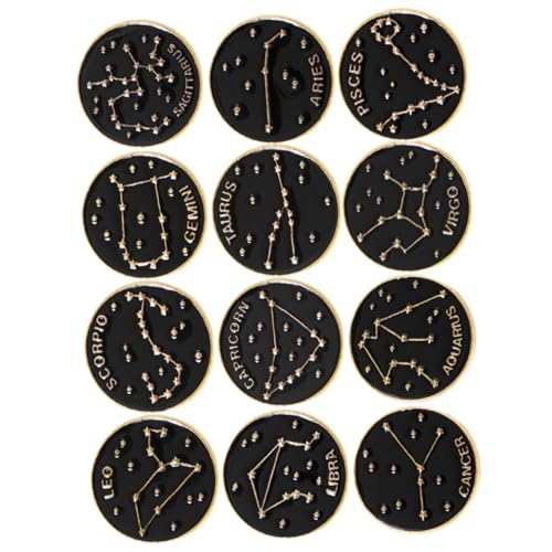 Gatuida 2 Sätze Teiliges Set Emaille Broschen Für Frauen Dekorative Anstecker Mit Verschiedenen Designs Für Kleidung Taschen Und Hüte 12 Stück * 2 von Gatuida