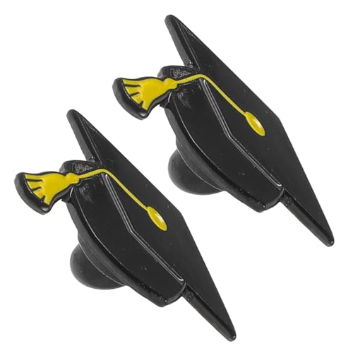 Gatuida 2stücke Teilige Metall-broschennadel Für Abschlussmütze Dekorative Anstecknadel Für Kleidung Taschen Und Schals Unisex von Gatuida