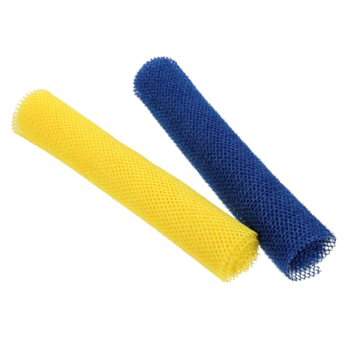 Gatuida 2 Stück Afrikanisches Peeling Netz Strapazierfähiger Körper Duschschrubber Elastisches Wiederverwendbares Peelingnetz für Männer und Frauen Sanfte Hautreinigung und Verbesserte von Gatuida