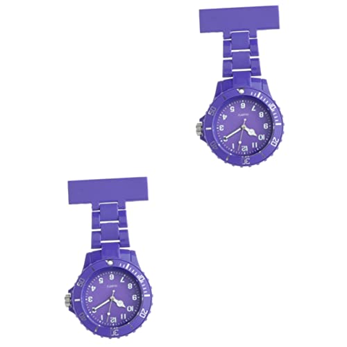 Gatuida 2 Stück Arzt Männer Krankenschwester Fob Pin Lila Uhr Für Brosche Taschendesign von Gatuida