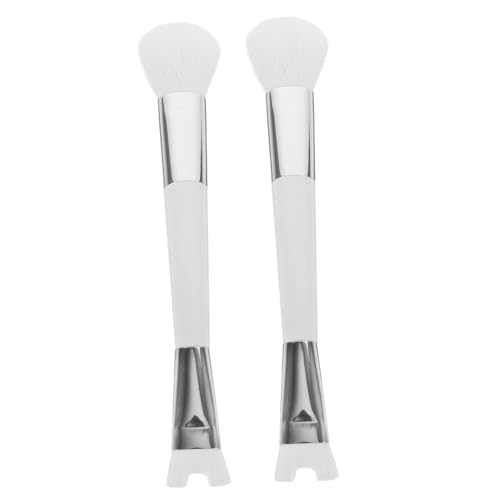 Gatuida 2 Stück Dual Ende Make Up Pinsel für Nasenkonturierung Weiche Bürstenhaare Multifunktionaler und Highlight Pinsel Leicht Langlebig für Frauen Tragbar Präzises Nasenschatten Make von Gatuida